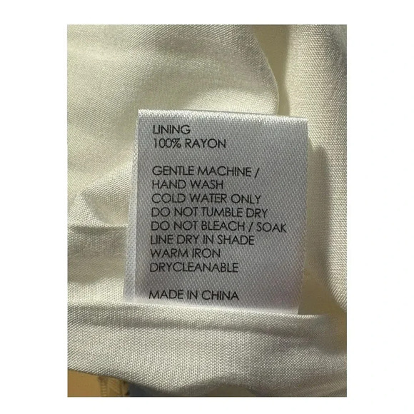 NEW Sancia High-Waisted, Wide-Leg Sorella Pants Cream Size Small‎ NWT - Picture 7 of 8